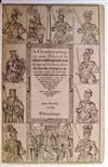 GRAFTON, RICHARD. A Chronicle . . . of the affayres of Englande [etc.]. 1569. General title and last 5 leaves in facsimile.